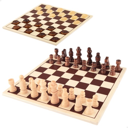 Juego de ajedrez de madera CB Games