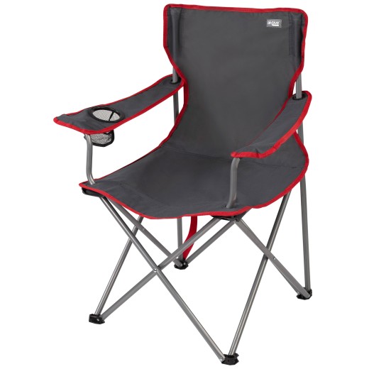 Cadeira dobrável de aço para camping | Distria