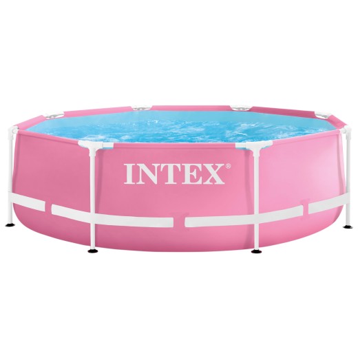 Piscina destacável circular rosa INTEX | Distria
