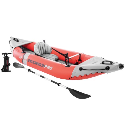 Kayak insuflável 1 lugar INTEX | Caiaques insufláveis para pescar