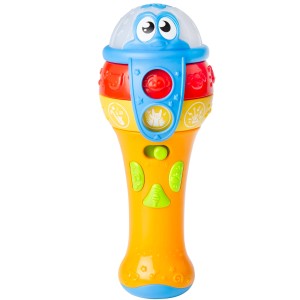 Winfun Microfone infantil com luzes e sons