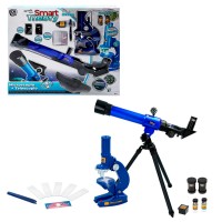 Set telescópio e microscópio de brinquedo CB Toys