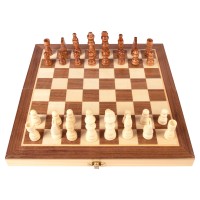 Jogos de mesa xadrez estojo de madeira CB Games
