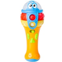 Microfone infantil com luzes e sons Winfun