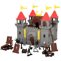 Construye tu castillo de juguete Medieval Warriors