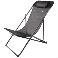 Cadeira Rede dobrável preta - Mobiliário de jardim | Distria