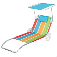 Tumbona carro playa multicolor | Distria