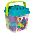 Cubo bloques construcción 35 piezas Color Block Maxi