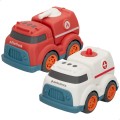 Motor Town Green Set vehículos de emergencias juguete