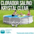 Clorador de sal de piscina Krystal Clear QS200 | Distria