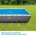 Cobertura solar para piscina INTEX 549 x 274 cm | Distria