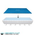 Cobertor solar INTEX piscinas 732 x 366 cm | Acc. Piscinas