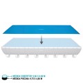 Cobertor para piscinas rectangulares INTEX 975x488 cm | Accesorios para piscinas