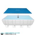 Cobertor para piscina 400x200 cm INTEX  | Accesorios para piscinas