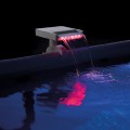 Cascada de agua con luces LED multicolor para piscinas elevadas | INTEX