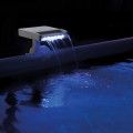 Cascada de agua con luces LED multicolor para piscinas elevadas | INTEX