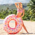 Rueda hinchable donut rosa de Intex | Loja Intex