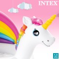 Piscina hinchable  infantil unicornio con parasol INTEX |Distria