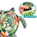 Colchoneta hinchable con forma de tortuga realista | Distria