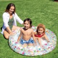 Conjunto de piscina infantil insuflável c/bóia e bola | Distrito