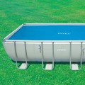 Cobertura solar INTEX para piscinas desmontáveis retangulares | Acessórios para piscinas