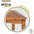 Mesa de madeira sustentável para jardim |Distria