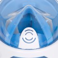 Máscara de snorkel visão panorâmica azul L-XL | Distria