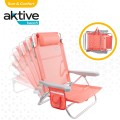 Cadeiras de praia com encosto XL e almofada acolchoada | Distria