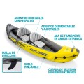 Kayak Explorer K2 com remos de alumínio | INTEX