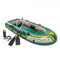 Barco hinchable Intex | Gama Seahawk 3 con remos e hinchador | Distria