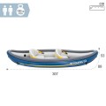 Canoa hinchable INTEX c/remos e hinchador | Distria