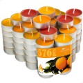 Imagen Pacote 576 velas de chá com aroma de laranja Aktive