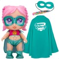 Super Cute Pack Muñeca superheroína Gabi y disfraz infantil